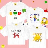ราคา Live7 เสื้อยืดอก 32 50 size S XXL สไตล์เกาหลี เเฟชั่นน่ารัก สีขาว คอกลม สาวอวบใส่ได้ พร้อมส่ง (3754278090)