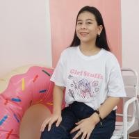 ราคา Live250 เสื้อขาว Girl Stuffs S XXL อก 32 50 สไตล์เกาหลี Dream Big Tshirt โอเวอร์ไซน์ สาวอวบใส่ได้ สีขาว คอกลม (7452219967)