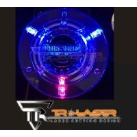 ราคา ฝาครอบดอกลำโพงราคาถูก อะคริลิคครอบดอกลำโพงพร้อมไฟLED ขนาด 4 นิ้วแบบนูนยกก้าน สีสันสวยงามลวดลายชัดเจน จำนวน 1 คู่ (13946683723)