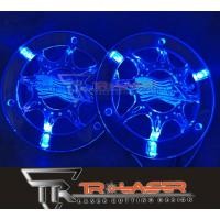 ราคา ฝาครอบดอกลำโพงราคาถูก อะคริลิคครอบดอกลำโพงพร้อมไฟLED ขนาด 4 นิ้วแบบนูนยกก้าน สีสันสวยงามลวดลายชัดเจน จำนวน 1 คู่ (9466728877)