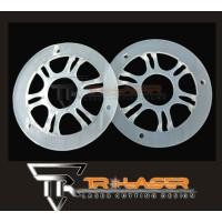 ราคา ฝาครอบดอกลำโพงราคาถูก ฝาครอบลำโพง no logo อะคริลิคขุ่นไม่มีไฟ ขนาด 4 นิ้วแบบนูน จำนวน 1 คู่ (16405608762)