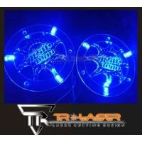 ราคา ฝาครอบดอกลำโพงราคาถูก อะคริลิคครอบดอกลำโพงพร้อมไฟLED ขนาด 4 นิ้วแบบนูนยกก้าน สีสันสวยงามลวดลายชัดเจน จำนวน 1 คู่ (10169818892)