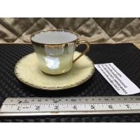 ราคา ชุดแก้วน้ำชา ชุดแก้วกาแฟญี่ปุ่น Excellent Fine China Japan สภาพใหม่ สีเหลือบเปลือกหอยเขียวขอบทองสวยๆ มือสองจากญี่ปุ่น (10832979191)