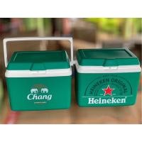 ราคา กระติกน้ำแข็ง ขนาด 9 ลิตร ทรงสี่เหลี่ยมมีหูหิ้วมีให้เลือกลายช้างและลายไฮเนเก้น (14997780607)