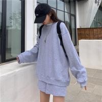 ราคา พร้อมส่ง 2 สี Simta set เซตเสื้อแขนยาวกางเกงขาสั้น เซต 2 ชิ้น 36539 (14948582138)