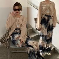 ราคา พร้อมส่ง Smily pants กางเกงขายาวเอวยางยืด พิมพ์ลายมัดย้อมโทนสีสวยมาก 30925 (3352337021)