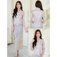 ราคา 1เสื้อลูกไม้ อัดกาวช่วงตัว ระบายชาย (12699110997)