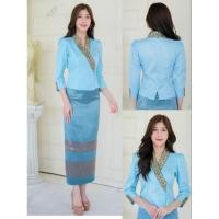 ราคา เสื้อใหม่ลาวอัดกาว รุ่นเจ้านาง2 (24450733963)