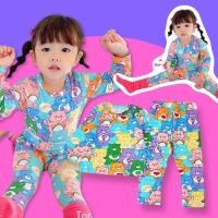 ราคา care bears pyjamas carebear ชุดนอน น้องหมีแคร์แบร์ ชุดนอนเด็ก (23501452996)