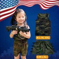 ราคา Set Dino camo short ชุดไดโนเด็ก ลายทหาร มาเป็นเชือกผูก เอวเล็กเอวใหญ่ใส่ได้สบาย (7943005941)