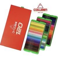 ราคา Colleen ดินสอสี สีไม้ สีไม้คอลลีน 120 สี เนื้อสีสดใส เนียนสวย เข้ม คม ชัด (18182164312)