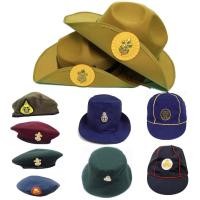 ราคา หมวก ลูกเสือสำรอง เนตรนารีสำรอง ลูกเสือสามัญ เนตรนารี ยุวกาชาด ผู้บำเพ็ญ เบเร่ต์แดง เบเร่ต์เขียว รด ทุกหมวกพร้อมเข็ม (22774314589)