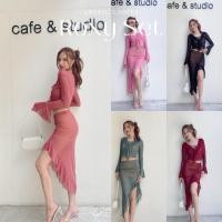 ราคา NO 463 ROXY SET ชุดเซ็ทผ้ามุ้ง กระโปรงยาวระบาย (28953082048)