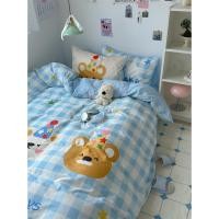 ราคา PREORDER ชุดผ้าปูที่นอน ลายการ์ตูน ผ้าคอตตอน100 มีขนาด 3 5 6 ฟุต (29302873963)