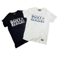 ราคา ฺBOVY T SHIRT X เสื้อยึดคอตตอลทวิล 100 bc8129 (17183616269)