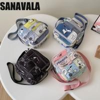 ราคา Sanavala กระเป๋าสะพายไหล่ ผ้าแคนวาส พิมพ์ลายการ์ตูน Snoopy น่ารัก สําหรับผู้หญิง (25173773498)