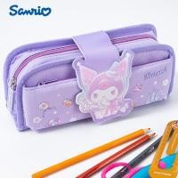ราคา Kuromi สไตล์ใหม่การ์ตูนน่ารักนักเรียนกล่องดินสอแฟชั่น Multi Compartment กล่องเครื่องเขียน (27003555328)