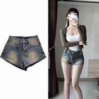 ราคา เสื้อยีนส์ zara กางเกงยีนขาสั้น เอวสูง ทรงสลิมฟิต สไตล์อเมริกันเรโทร เหมาะกับฤดูใบไม้ผลิ และฤดูร้อน สําหรับผู้หญิง 2024 (24376110332)