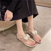 ราคา รองเท้าแตะแบบผูกเชือกแฟชั่นสตรีแบน (28406314661)