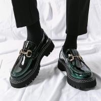 ราคา รองเท้าแพลตฟอร์มลําลอง พื้นหนา หัวกลม เสริมส้น สไตล์เกาหลี แฟชั่นฤดูใบไม้ผลิ สําหรับผู้ชาย เหมาะกับงานแต่งงาน J5PE (18888911918)