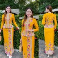 ราคา ชุดเซตแยกชิ้นผ้าปาเต๊ะอินโดฯ เสื้อ กระโปรง (27206347998)