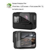 ราคา ฟิล์มกันรอยFilm เลนส์หน้าและหน้าจอด้านหลัง สำหรับ GoPro Hero 8 แบบใส Screen Protector Film Front lens LCD screen (5838974395)