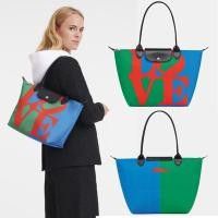 ราคา พร้อมสต็อกเดิม100 Longchamp SAC Cabas M 2605BBA กระเป๋าถือสตรีขนาดกลางสบายๆแฟชั่นกระเป๋าสะพายกระเป๋า Messenger ผ้าใบกระเป๋าถุงเกี๊ยว (27405862665)