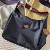 ราคา พร้อมสต็อกเดิมแท้100 Longchamp 2450กระเป๋าสะพายของผู้หญิงกระเป๋าข้ามร่างกายกระเป๋าถือขนาดใหญ่ไนล่อนกระเป๋าปรับสายคล้องไหล่สลิงกระเป๋า (25383770315)