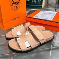 ราคา Hermes2024ใหม่ผู้ชายและผู้หญิงสไตล์เดียวกันรองเท้าแตะแบนสบายๆ tpa9 (23790254719)