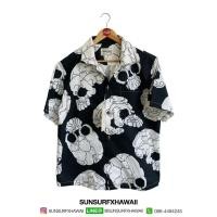 ราคา 2024 ใหม่เสื้อฮาวายพิมพ์ลายโครงกระดูกแมว (27155459450)