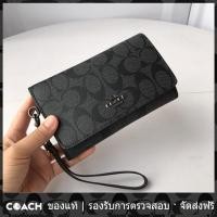 ราคา OUTLET Coach แท้ กระเป๋าคลัตช์ กระเป๋าสตางค์ กระเป๋าสตางค์ผู้หญิง 30205 (18541800073)