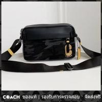 ราคา OUTLET Coach แท้ 2381 กระเป๋าสะพายข้างผู้ชาย กระเป๋าสะพาย โลโก้ลายลายนิ้วมือ กระเป๋าสะพายข้าง (21446406010)