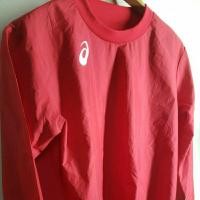 ราคา เสื้อแขนยาวคอกลมผ้าร่ม asics size 42 ยาว 25 นิ้ว GS056724 C01 (26400915732)