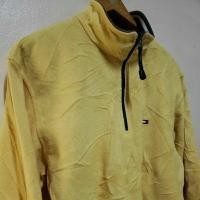 ราคา เสื้อแจ็คเก็ตแบบสวม แขนยาว คอปก ผ้าฟรีซขนสั้นสีเหลือง Tommy size 44 ยาว 27 นิ้ว D0167271 (25811285534)