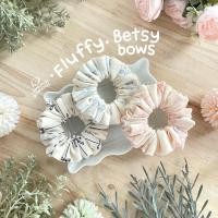 ราคา Lamoonist scrunchies Fluffy Betsy bows (24477567786)