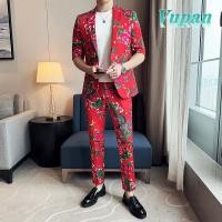 ราคา Vupan ชุดเสื้อเชิ้ต ลายดอกไม้ ขนาดใหญ่ สีแดง แฟชั่นยอดนิยม สไตล์ชนเผ่า เหมาะกับเทศกาลคริสต์มาส และปีใหม่ สําหรับผู้ชาย (26254927385)