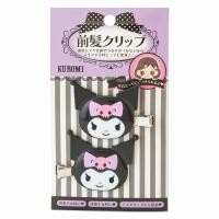 ราคา กิ้บคู่ ติดผม kuromi head ประมาณ 6 x 1 x 4 3 ซม กิ๊บติดผม Sanrio hair clip (15891224704)