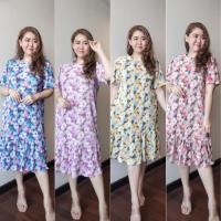 ราคา Fashion graphic pleated แฟชั่นชุดพลีทพิมพ์ลายกราฟฟิกสีสวยตรงปก เดรสยืดสาวอวบยืดFreesize ชุดเดรสลายวินเทจ แฟชั่นสาวอวบ (17595365223)