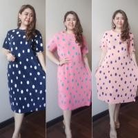 ราคา Classic pleat dress b250 แฟชั่นชุดเดรสอัดพลีทพิมพ์ลายสวยตรงปก ชุดสาวอวบ เดรสใส่คลุมท้องได้ (24671481897)