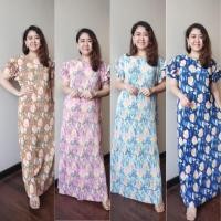 ราคา Maxidress Fashion pleated b228 ชุดเดรสยาวเนื้อผ้าอัดพลีทพิมพ์ลายกราฟฟิกลายสวยหวานตรงปกยืดFreesize เดรสสาวอวบ ชุดออกงาน (22359120340)