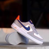 ราคา ใหม่ NIKE AIR FORCE 1 LOW สีขาวสีเทาน้ำเงินส้ม Unisex (25707999544)