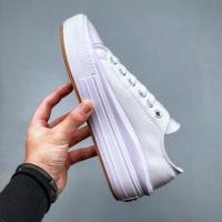 ราคา Converse Chuck Taylor All Star Move OX Low White 100 รองเท้าผ้าใบลำลองต้นฉบับผู้ชายผู้หญิงรองเท้า (25256105080)