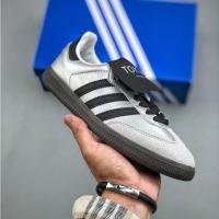 ราคา รองเท้าบูทหุ้มข้อ Adidas Originals Samba สีเงินแฟชั่นสำหรับผู้ชาย ร้อย (24764984256)