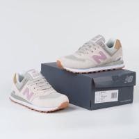 ราคา New Balance รองเท้าผ้าใบผู้หญิงรองเท้า 574LCC Beige Pink 100 BNIB เป็นต้นฉบับ (24665224179)