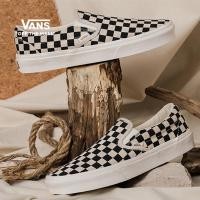 ราคา คลังสินค้าพร้อม รองเท้าผ้าใบลายหมากรุก Slip On อย่างเป็นทางการของ Vans รองเท้าผ้าใบสำหรับผู้ชายแล (21796334933)