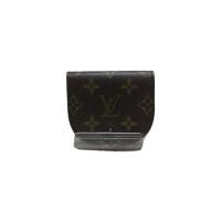 ราคา Louis VUITTON เหรียญกรณี Monogram Gousset ผ้าใบผู้หญิงสีน้ําตาล PVC ส่งตรงจากญี่ปุ่นมือสอง (22264757947)