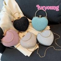 ราคา Iveyoung กระเป๋าสะพายไหล่ สายโซ่โลหะ หัวใจ รูปหัวใจ กระเป๋าสะพายข้าง หรูหรา ผู้หญิง ผู้หญิง (29656290122)