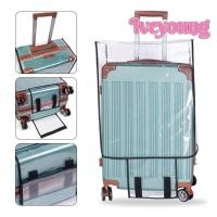 ราคา Iveyoung ผ้าคลุมกระเป๋าเดินทาง ผ้าคลุมกระเป๋าเดินทางแบบใสกันน้ํา PVC อุปกรณ์การเดินทางกันฝุ่น Protector ผ้าคลุมกระเป๋าเดินทางกระเป๋าเดินทาง (27656317678)
