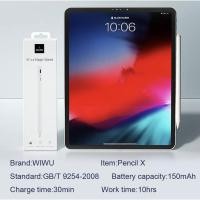 ราคา แท้100 WIWU ปากกาStylus Pencil X สำหรับ Pad วางมือได้ความแม่นยำสูงแท็บเล็ตสัมผัสดินสอสำหรับ Pad 9 7 นิ้ว 2018 ฯลฯ (7339305201)