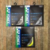 ราคา JAPAN IMPORTED เอ็นแบดมินตัน JP Code YONEX EXBOLT 65 0 65 สีดำ ขาว เหลือง สินค้านำเข้าเป็นเกรดใช้ในญี่ปุ่น (19081541568)